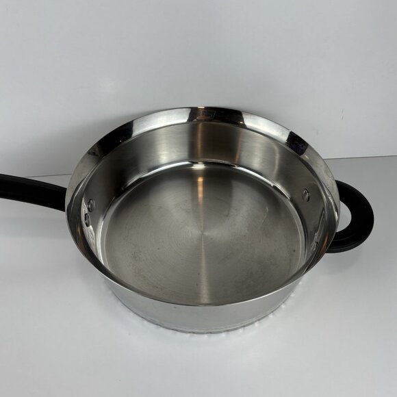 BERGHOFF Stainless Steel Copper Clad Base 10.5"x3" SKILLET Double Handle No Lid - Picture 3 of 8